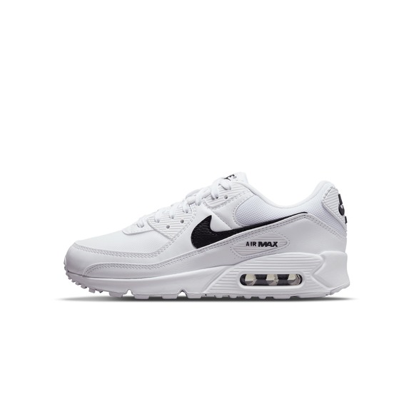 Nike Shoes - NIKE Air Max‎ 90 Sneakers Womens Size 8 White Black DH8010 101 Athletic Comfort